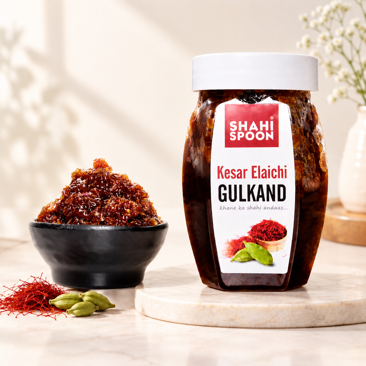 kesar elaichi gulkand